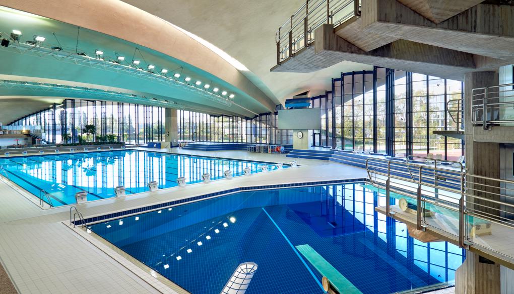 Entraînement à la Fosse (piscine de la Coque)