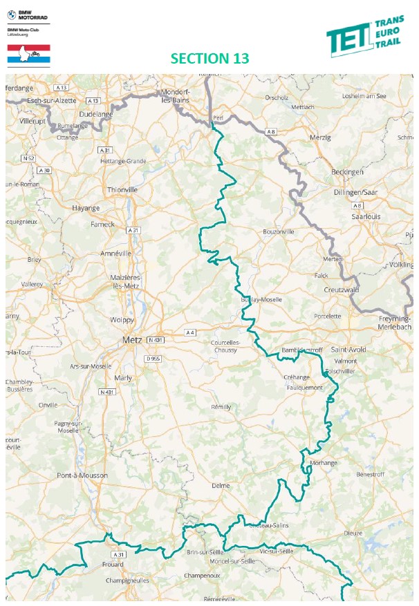 20/3 OFFROAD Tour - TET France Part. 1 Section 13 - COMPLET