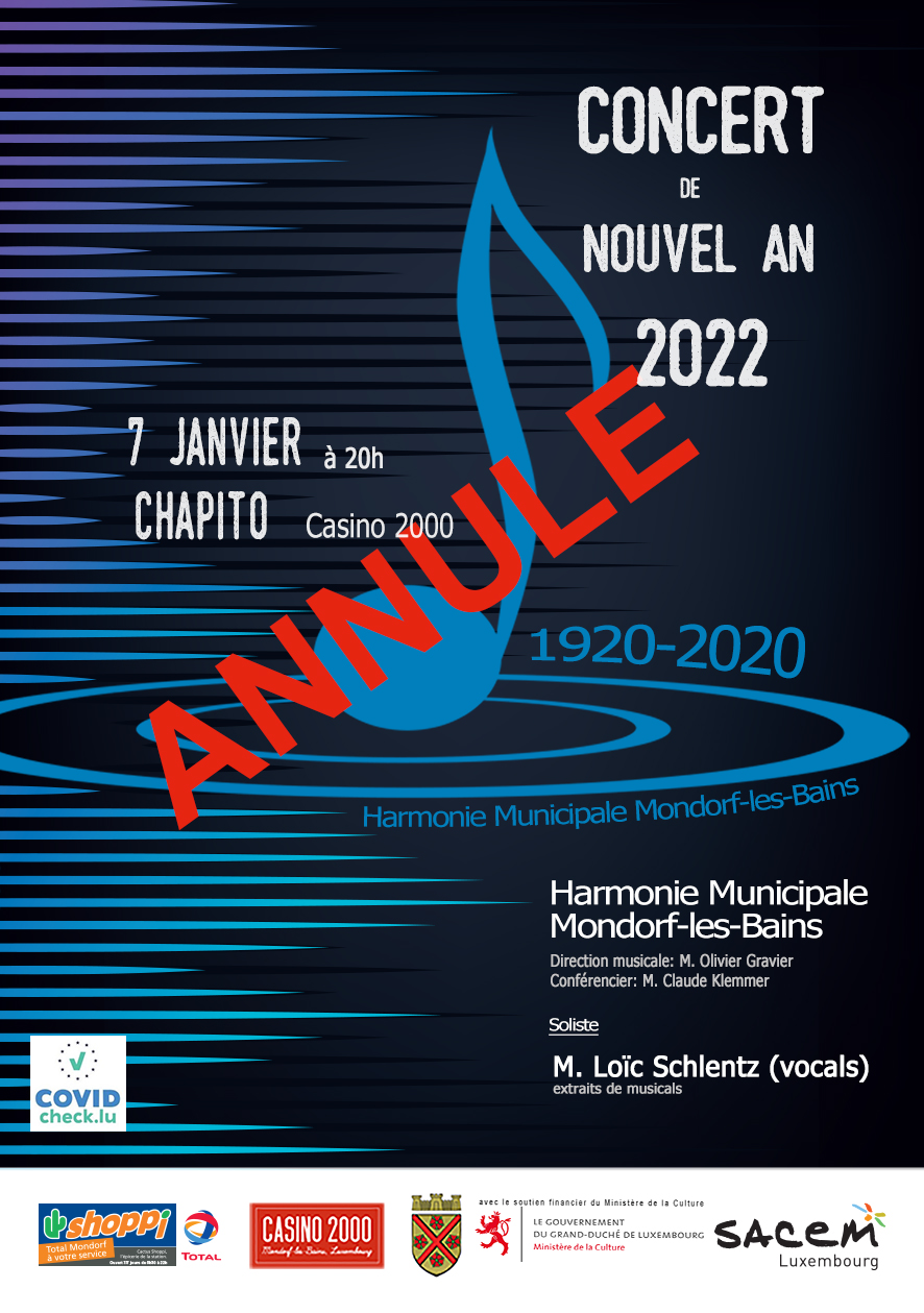 Concert de Nouvel An - Annulé